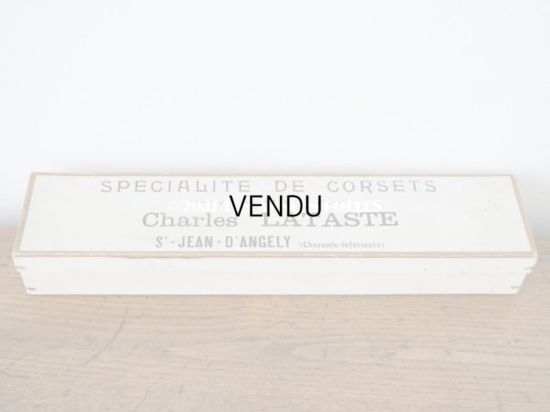 画像3: アンティーク  コルセットのボックス　Charles LATASTE