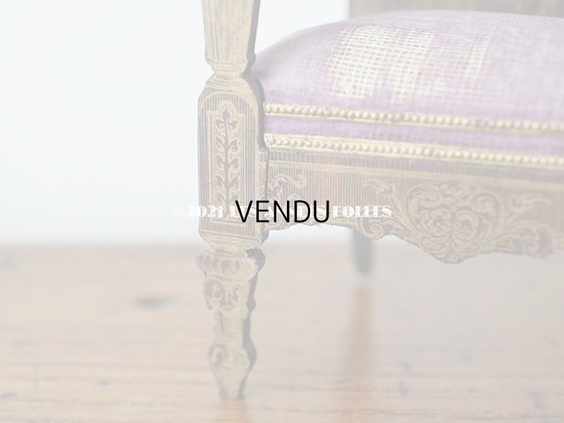 画像18: 19世紀 アンティーク  ミニョネット用 チェア 2点セット 家具