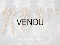 1900年代 アンティーク  リボン　＆　薔薇モチーフのオーナメント メタル製 サンプラー