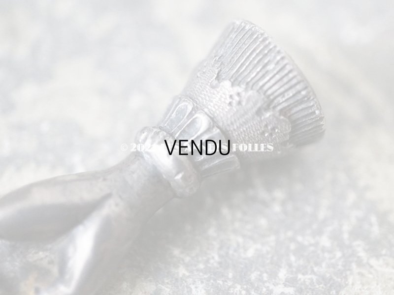 画像5: アンティーク 小さなシーリングスタンプ 手のモチーフ イニシャル 【C.D】4×1.6cm