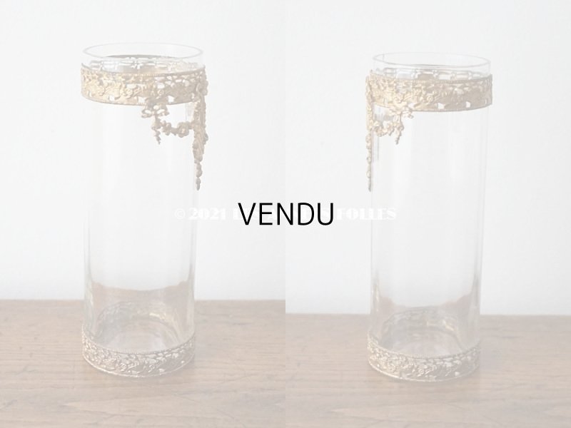 画像4: アンティーク 花瓶 薔薇とリボンのガーランド & フラワーバスケット