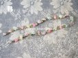 画像4: アンティーク シルク製 6色の薔薇のロココトリム 