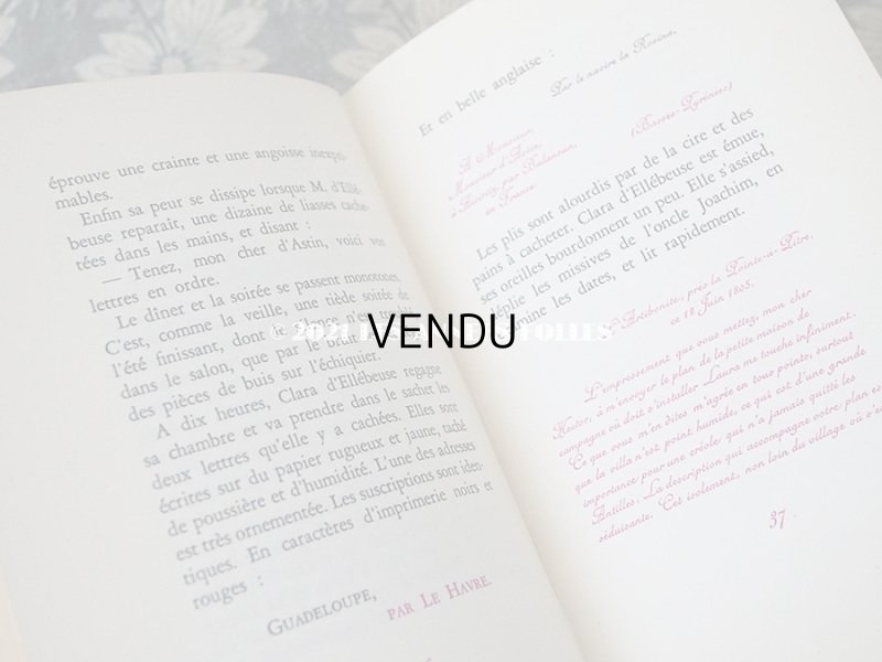 画像13: 1954年 限定本 シリアルナンバー付き アンティーク 本 JEUNES FILLES 