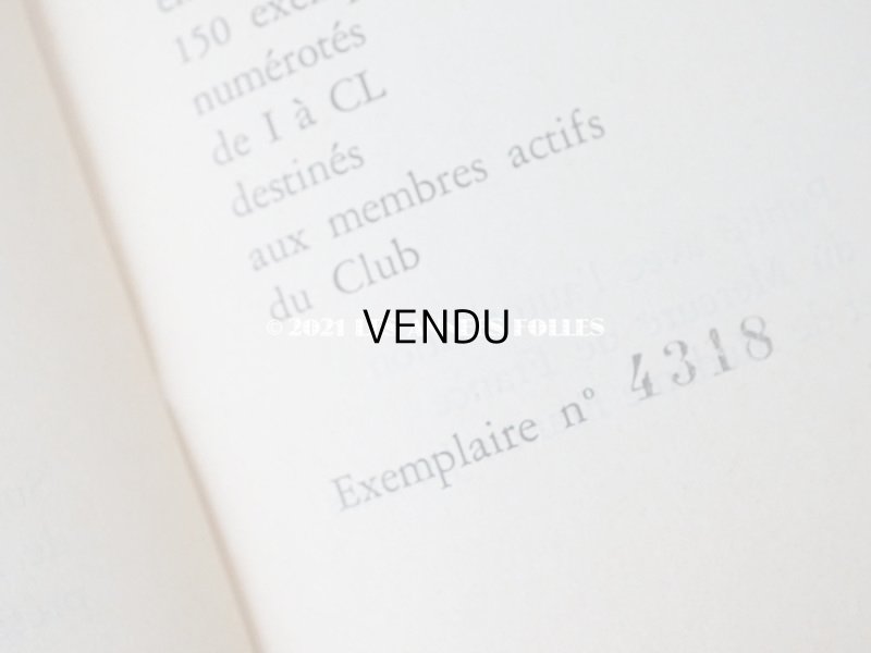 画像12: 1954年 限定本 シリアルナンバー付き アンティーク 本 JEUNES FILLES 