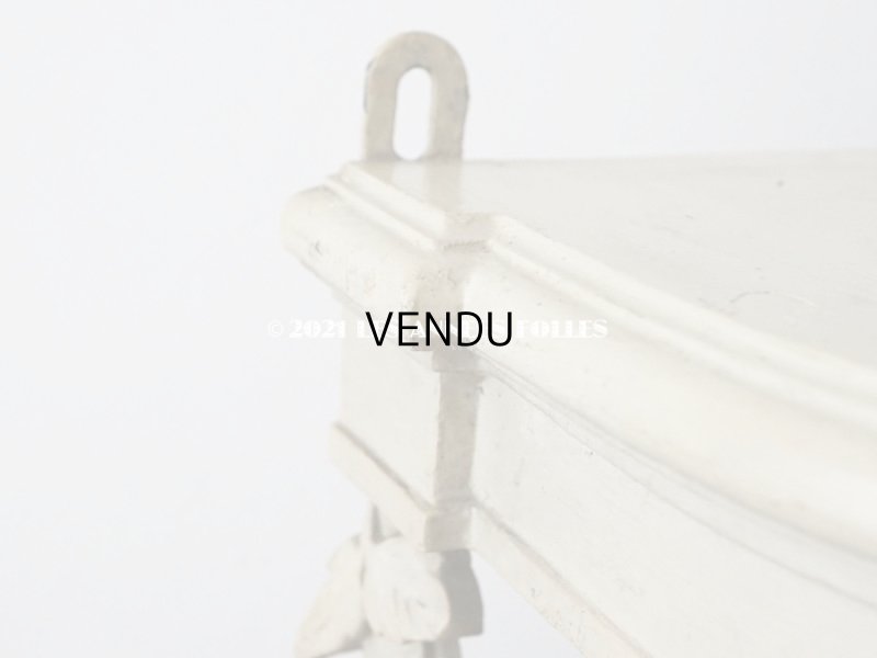 画像9: アンティーク 薔薇のガーランドのウォールシェルフ 