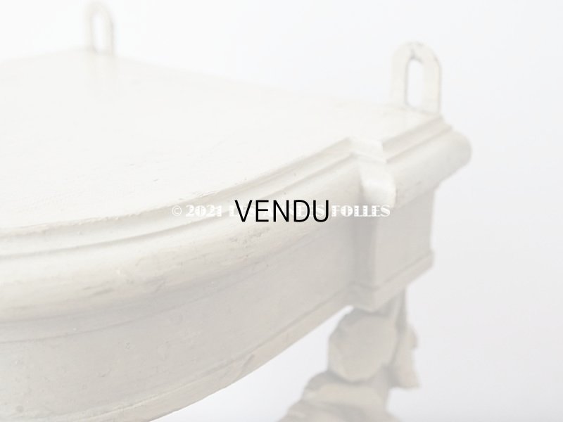 画像12: アンティーク 薔薇のガーランドのウォールシェルフ 