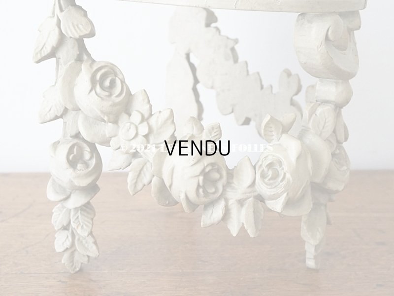 画像8: アンティーク 薔薇のガーランドのウォールシェルフ 