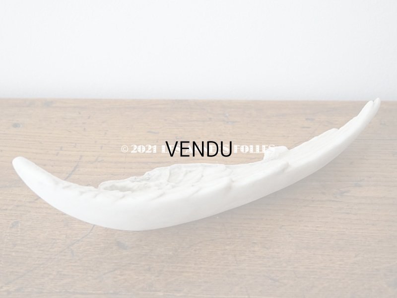 画像7: 1900年代 アンティーク 天使の羽 石膏のオーナメント