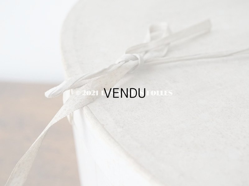 画像7: アンティーク ハットボックス M - GELOT -