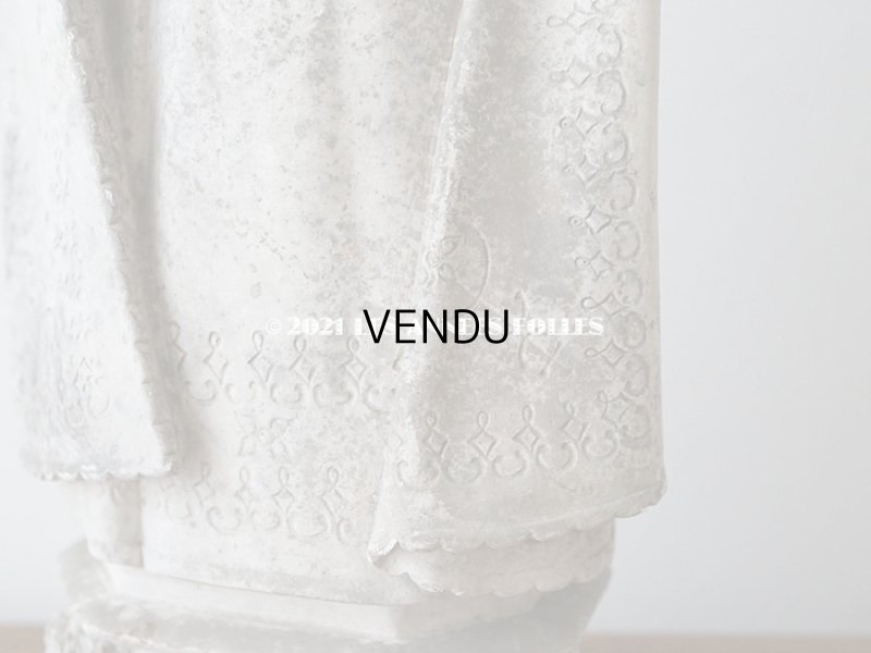 画像10: ＊蚤の市＊ 1900年代 アンティーク  聖母マリア＆幼いキリストの石膏像