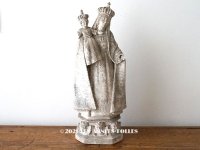 ＊蚤の市＊ 1900年代 アンティーク  聖母マリア＆幼いキリストの石膏像