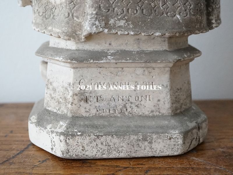 画像15: *蚤の市* 1900年代 アンティーク  聖母マリア&幼いキリストの石膏像