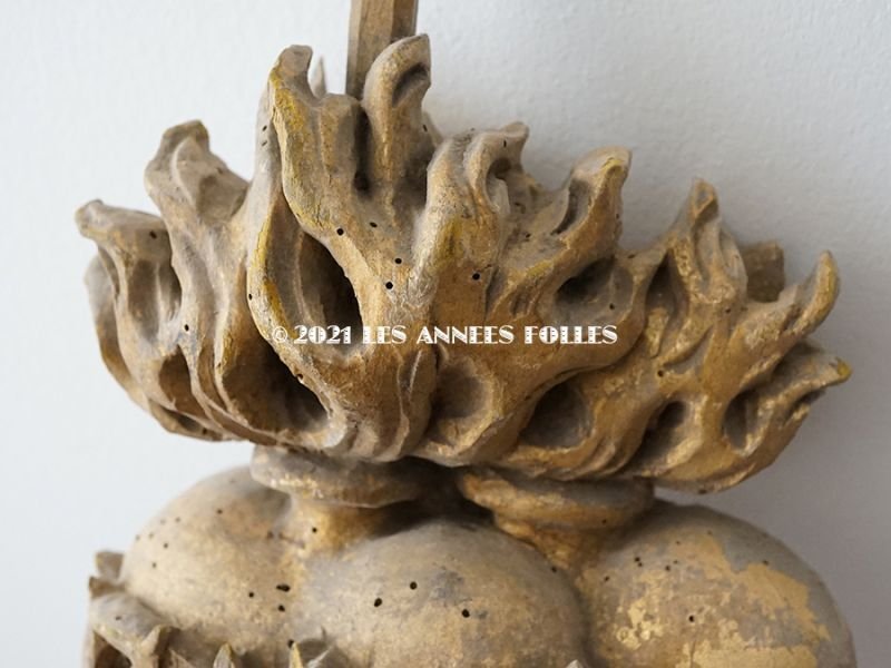 画像7: 18世紀 アンティーク キリストの聖なるハート