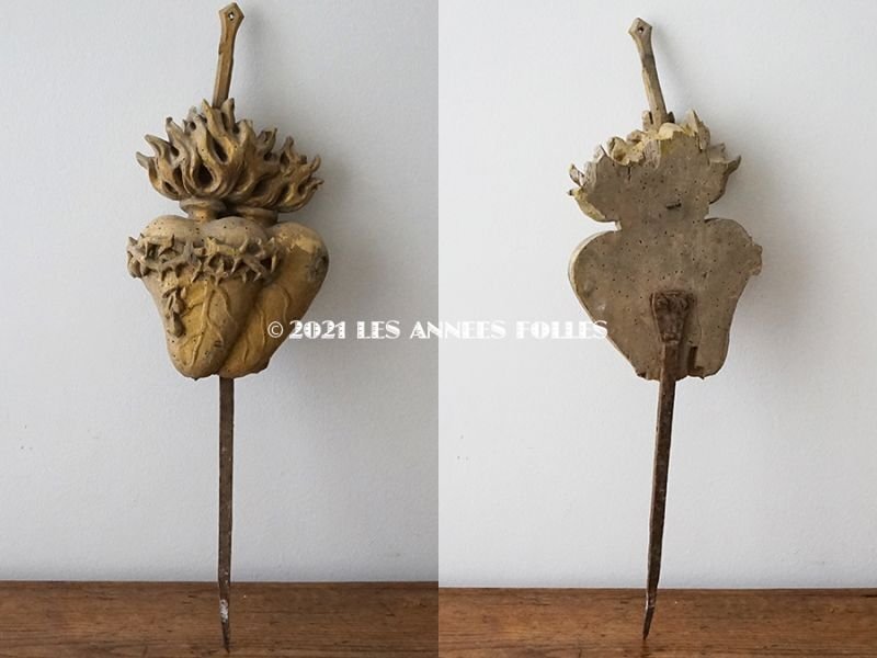 画像3: 18世紀 アンティーク キリストの聖なるハート