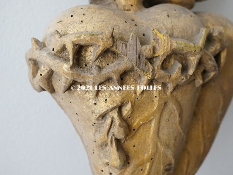 画像9: 18世紀 アンティーク キリストの聖なるハート