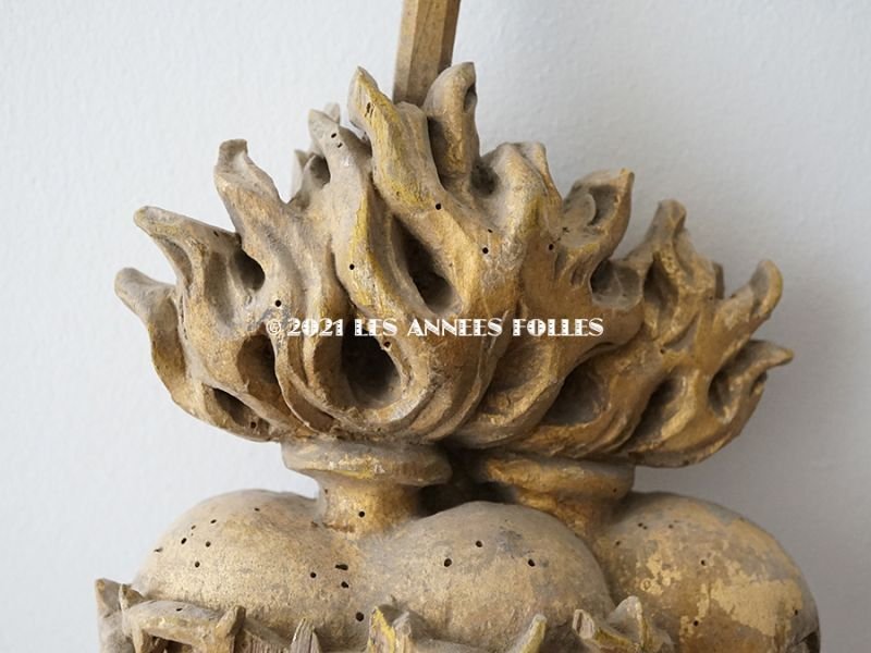 画像6: 18世紀 アンティーク キリストの聖なるハート