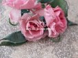 画像5: アンティーク 小さな薔薇の布花 