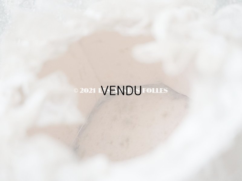 画像9: アンティーク   パウダーピンクのシルク　＆　レース 結婚式のオモニエール