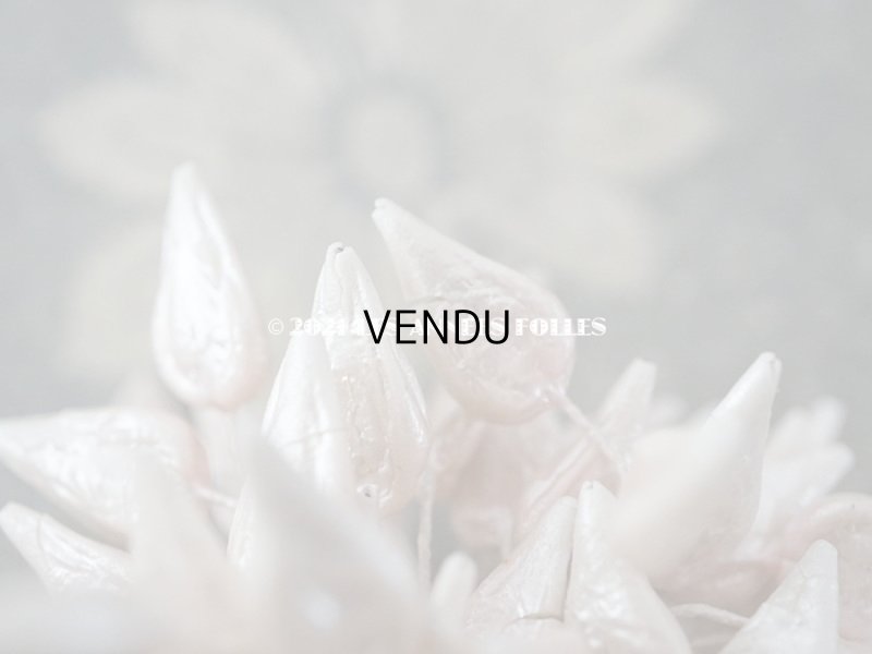 画像4: アンティーク 花芯 ペップ パール加工 パウダーピンク色 布花用の花芯 　約68ピース