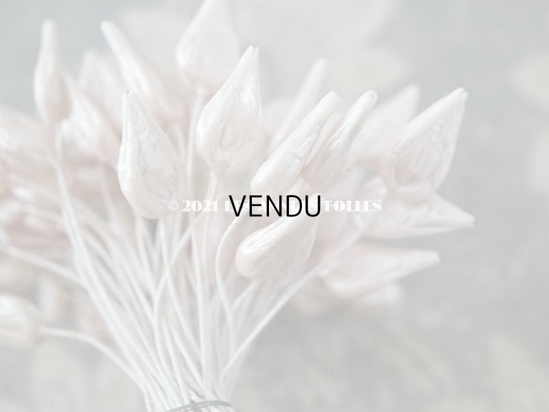 画像7: アンティーク 花芯 ペップ パール加工 パウダーピンク色 布花用の花芯 　約68ピース