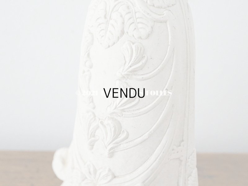 画像8: 1900年代 アンティーク 菫のオーナメント 石膏製 スミレ柄