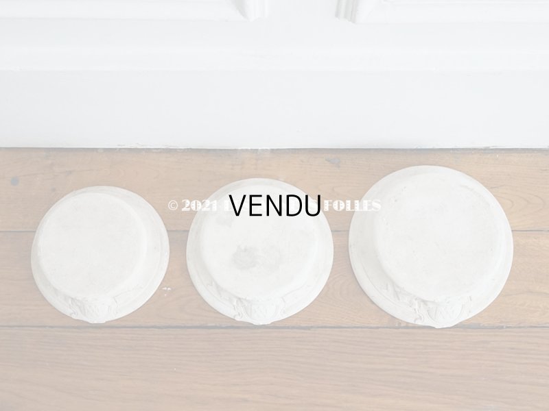 画像9: アンティーク マリア像の大きな台座　石膏製 (M）　1854年12月8日　ROME 17.5×6cm