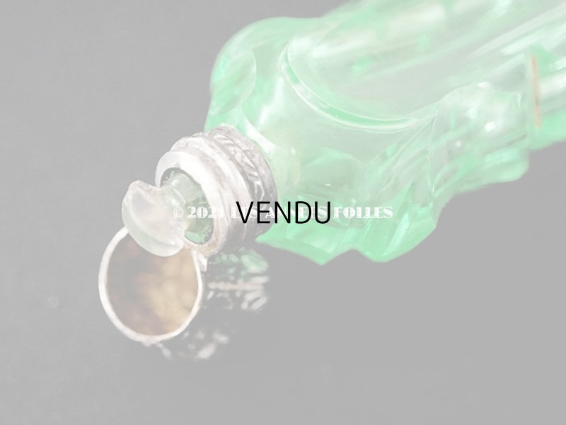 画像12: アンティーク ウラングラスの携帯用パフュームボトル 気付け用の小瓶