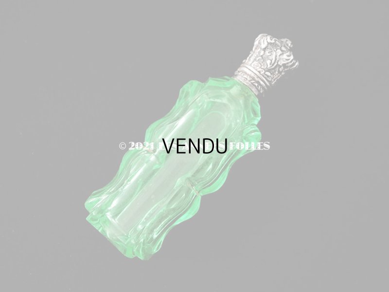 画像3: アンティーク ウラングラスの携帯用パフュームボトル 気付け用の小瓶