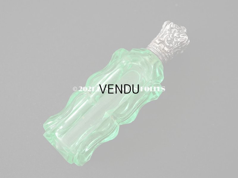 画像8: アンティーク ウラングラスの携帯用パフュームボトル 気付け用の小瓶