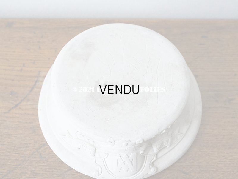 画像7: アンティーク マリア像の大きな台座　石膏製 (M）　1854年12月8日　ROME 17.5×6cm