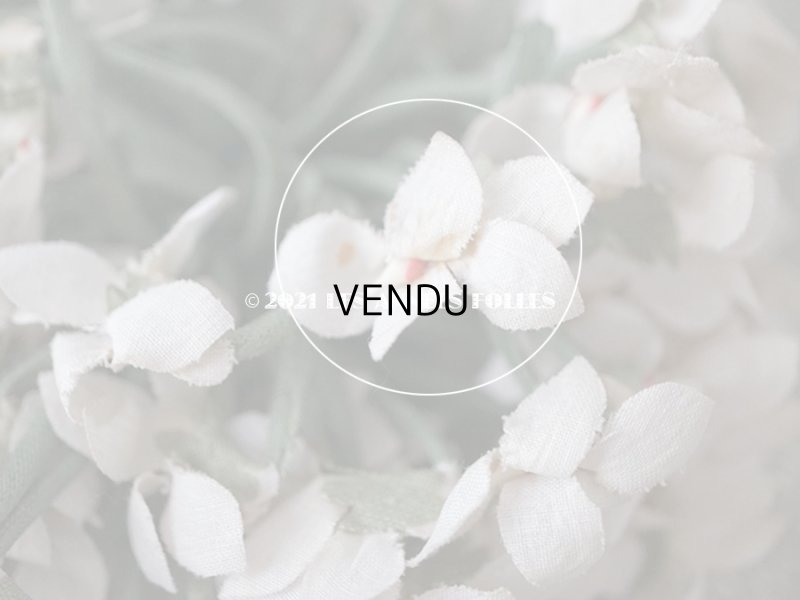 画像6: アンティーク 白菫の布花　約75輪