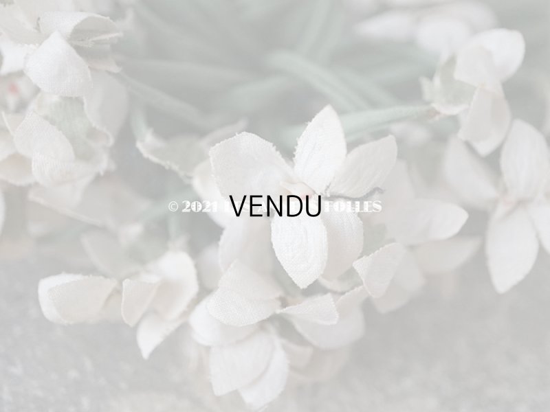 画像5: アンティーク 白菫の布花　約75輪