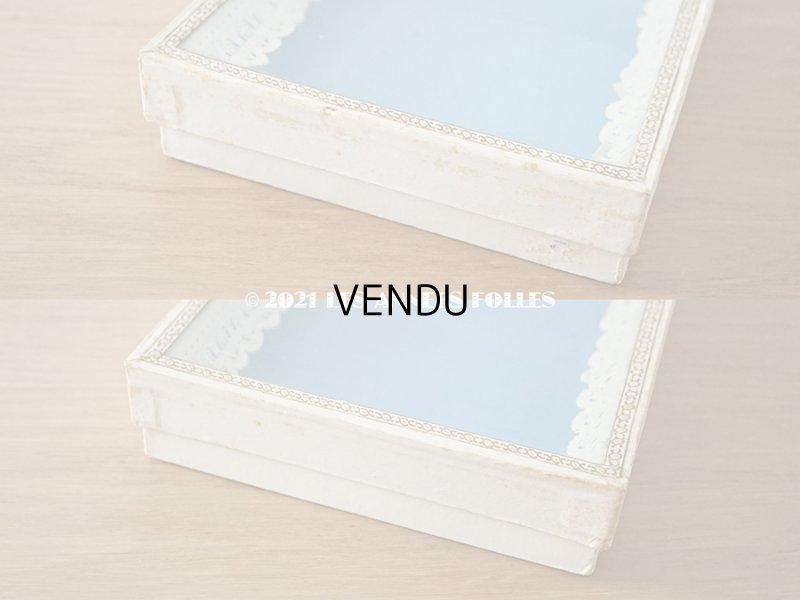 画像5: アンティーク プレザントワール 硝子の蓋のショーケース 初聖体の腕章入れ