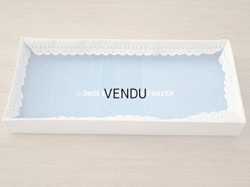 画像7: アンティーク プレザントワール 硝子の蓋のショーケース 初聖体の腕章入れ