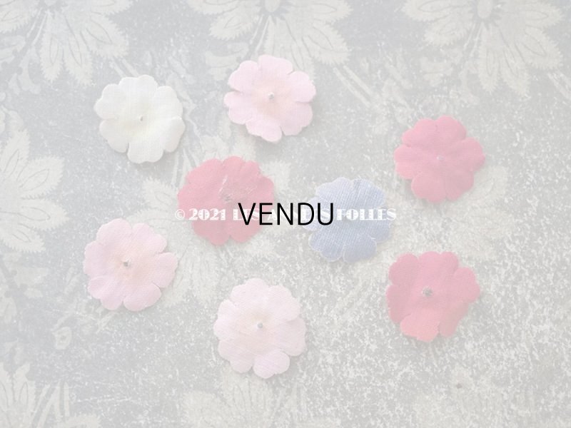 画像6: アンティーク　ベルベットのの布花のセット