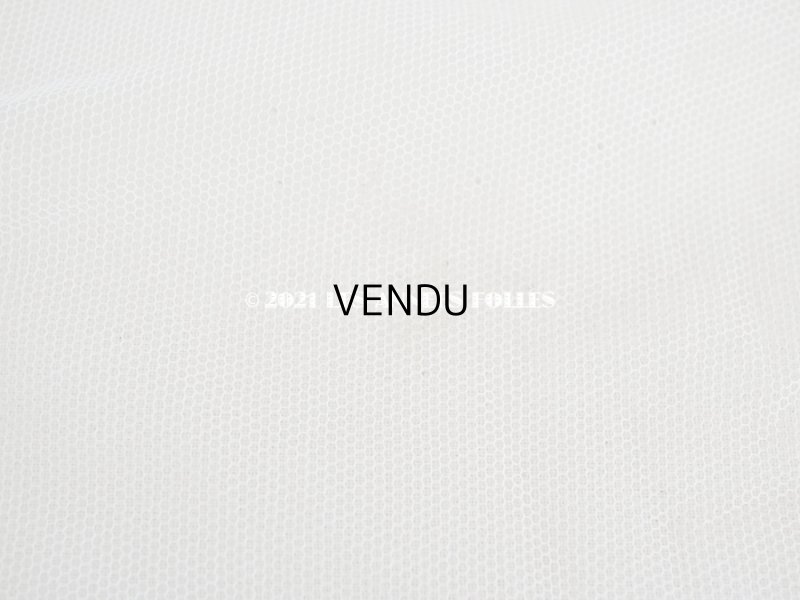 画像13: アンティーク  ウェディングヴェール  フリル＆淡いピンクのシルクリボン付き