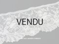 【セール対象外】19世紀末  アンティーク 幅広18cm　ポワンドローズ　ニードルレース 3.3m  『ポワン・ド・ガーズ』『ポワン・ド・ローズ』 