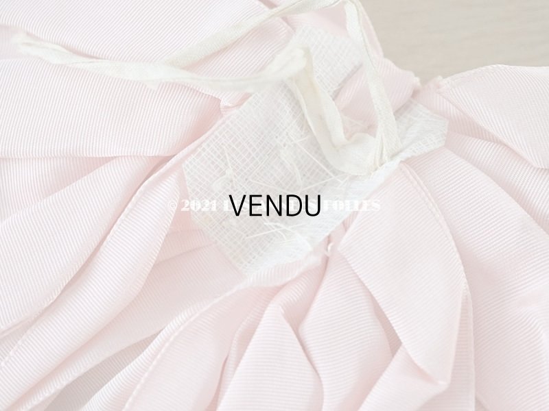 画像4: アンティーク 少女のドレス用  ベビーピンクのリボン