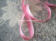 画像4: アンティーク  リボン刺繍 & ロココトリム用 シルク製 リボン 10m 6mm幅 ピンク  (4)