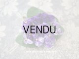 【クリスマスセール2021対象外】アンティーク　ベルベット 菫の布花  