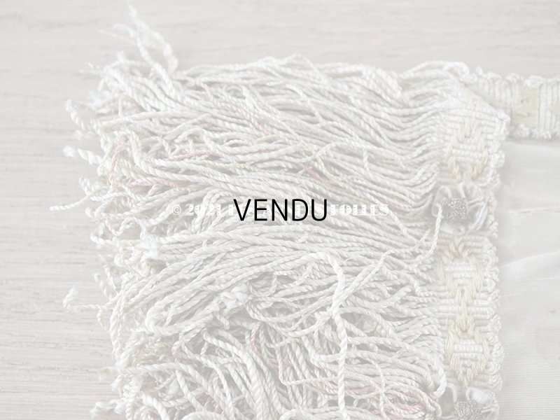 画像16: 【クリスマスセール2021対象外】アンティーク リボン刺繍のパネル 薔薇の花かご　＆　鈴蘭