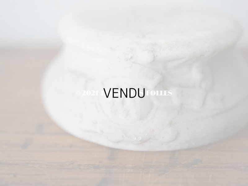 画像4: 【クリスマスセール2021対象外】1900年代 アンティーク とても小さな　マリア像の台座　セラミック製 