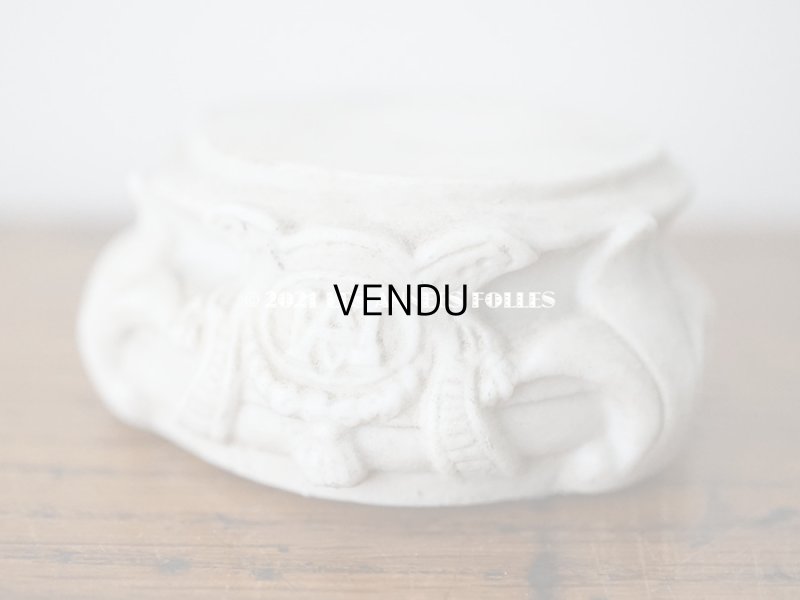 画像8: 【クリスマスセール2021対象外】1900年代 アンティーク とても小さな　マリア像の台座　セラミック製 