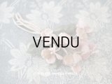 【クリスマスセール2021対象外】アンティーク ベルベットの菫の布花　薄紫