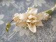 画像7: 1925年 アンティーク ワックスフラワーのティアラ  結婚式 ウェディング 桜の花