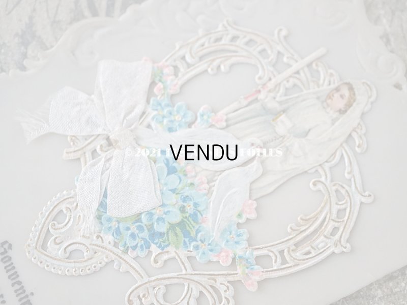 画像5: 1900年代 アンティーク  初聖体のカニヴェ プルミエール・コミュ二オン セルロイド製