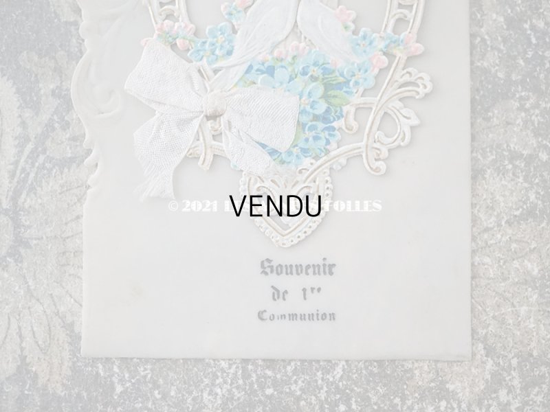 画像4: 1900年代 アンティーク  初聖体のカニヴェ プルミエール・コミュ二オン セルロイド製