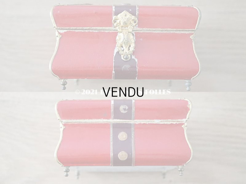 画像9: 19世紀 アンティーク ナポレオン3世時代 BOISSIER チョコレート箱 木箱 ドラジェ & チョコレート 