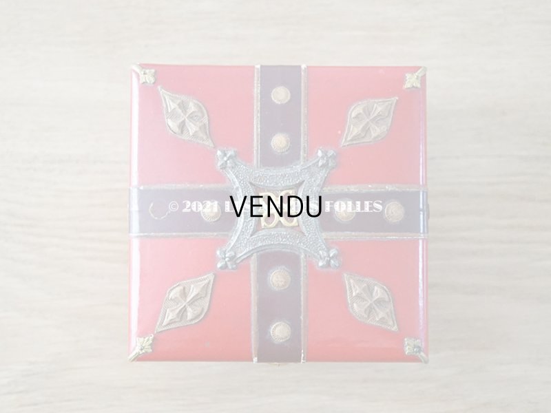 画像3: 19世紀 アンティーク ナポレオン3世時代 BOISSIER チョコレート箱 木箱 ドラジェ & チョコレート 