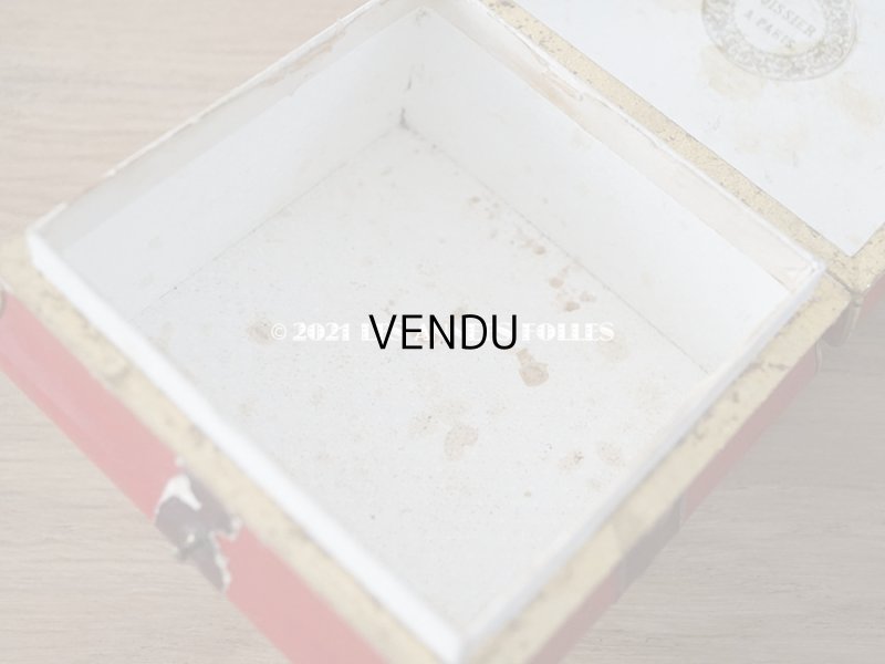 画像14: 19世紀 アンティーク ナポレオン3世時代 BOISSIER チョコレート箱 木箱 ドラジェ & チョコレート 